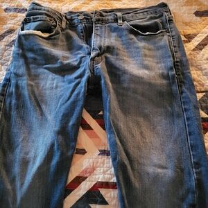 Levi's 513 34 29 blu jeans